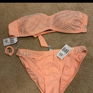 Miss Me Rhinestone Swimming Suit